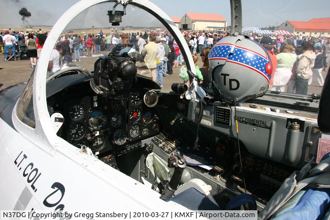 N37DG, 1965 Aero L-29 Delfin C/N 591326, Cockpit of Lt. Col. Donald Goodwin.