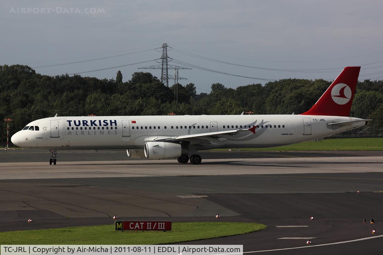 TC-JRL, 2008 Airbus A321-231 C/N 3539, Turkish Airlines, Airbus A321-231, CN: 3539, Name: Tarsus