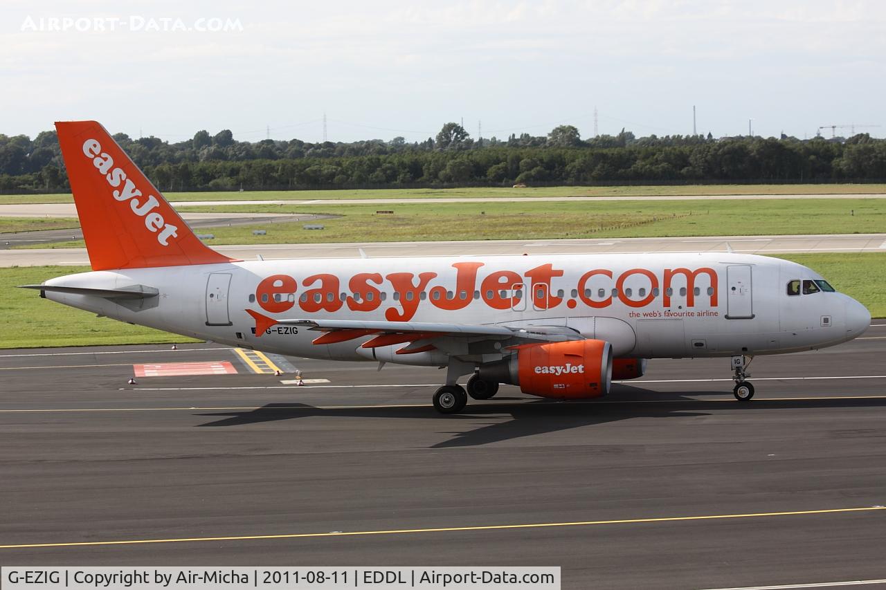 G-EZIG, 2005 Airbus A319-111 C/N 2460, EasyJet, Airbus A319-111, CN: 2460