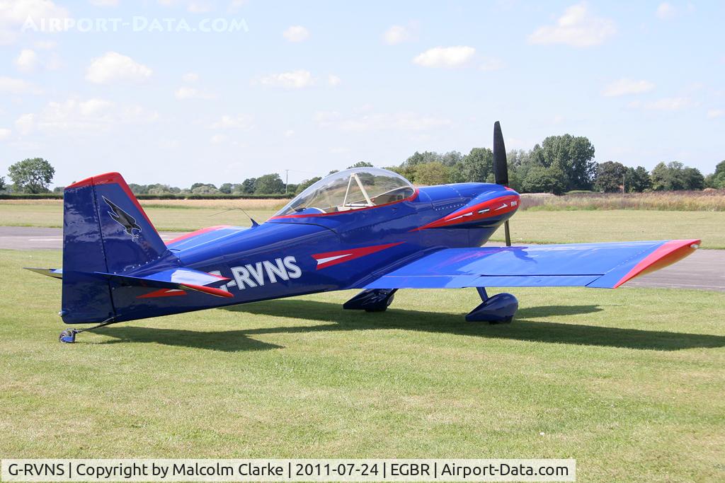 G-RVNS, 2003 Vans RV-4 C/N PFA 181-12443, Vans RV-4 at The Real Aeroplane Company's Wings & Wheels Weekend, Breighton Airfield, July 24th 2011.
