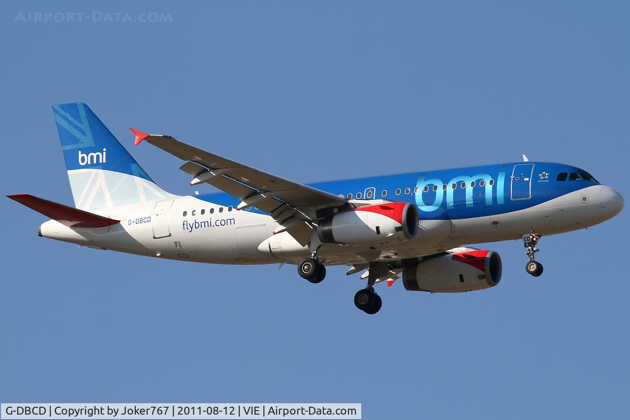 G-DBCD, 2005 Airbus A319-131 C/N 2389, BMI