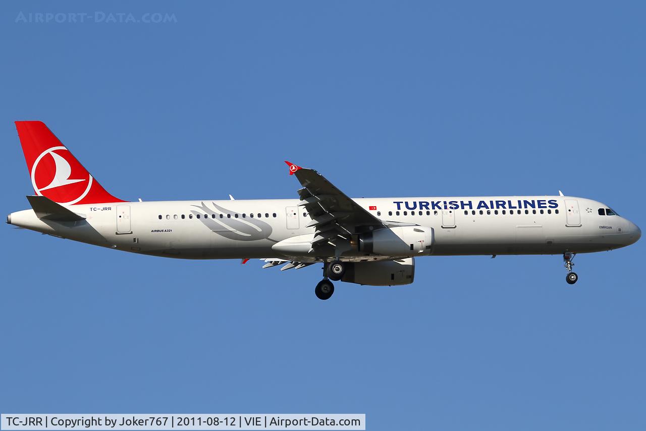 TC-JRR, 2011 Airbus A321-231 C/N 4706, Turkish Airlines