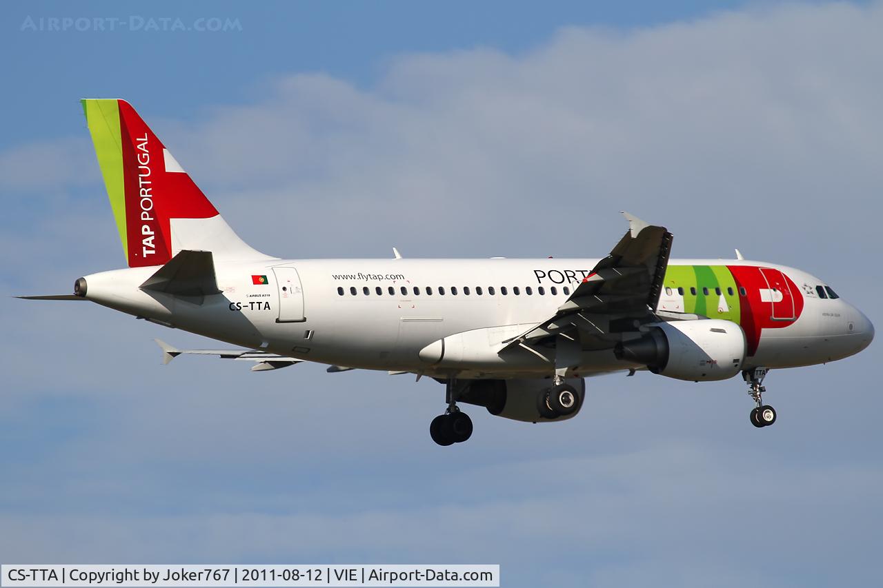 CS-TTA, 1997 Airbus A319-111 C/N 750, TAP