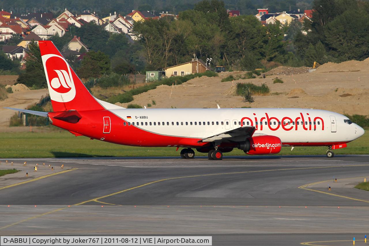 D-ABBU, 2001 Boeing 737-8Q8 C/N 30627, Air Berlin
