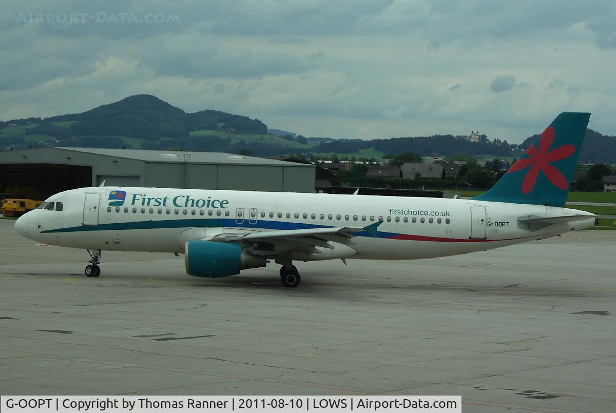 G-OOPT, 2001 Airbus A320-214 C/N 1605, Thomson Airbus A320