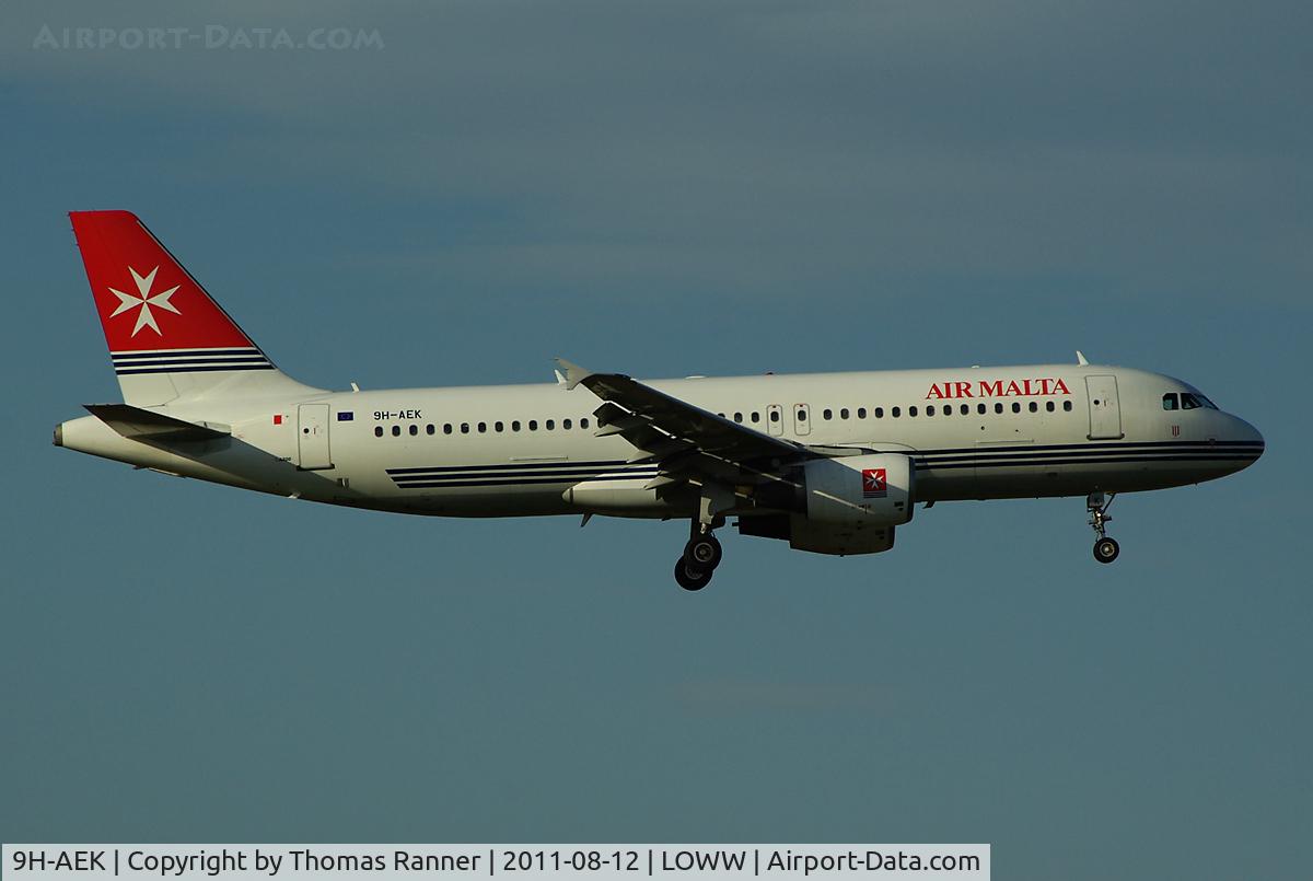9H-AEK, 2004 Airbus A320-211 C/N 2291, Air Malta Airbus A320