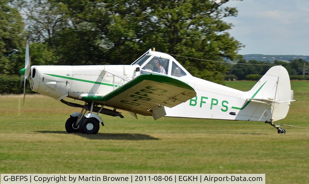 G-BFPS, 1978 Piper PA-25-235 Pawnee C/N 25-7856013, SHOT AT HEADCORN