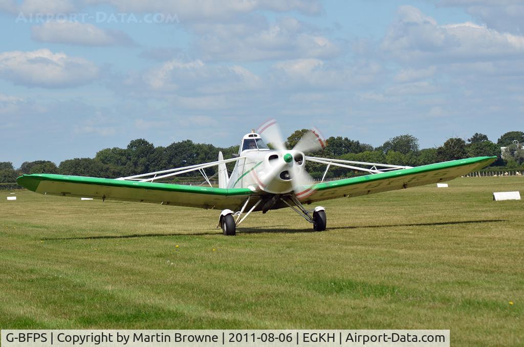 G-BFPS, 1978 Piper PA-25-235 Pawnee C/N 25-7856013, SHOT AT HEADCORN
