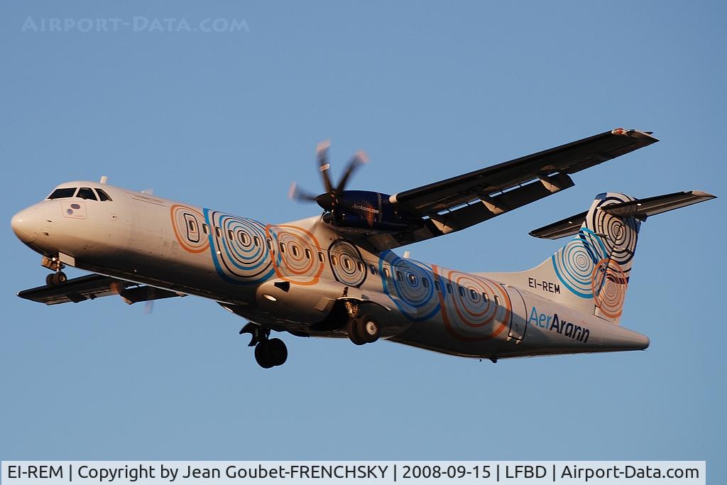 EI-REM, 2007 ATR 72-212A C/N 760, landing 23
