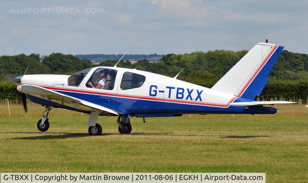 G-TBXX, 1982 Socata TB-20 Trinidad C/N 276, SHOT AT HEADCORN