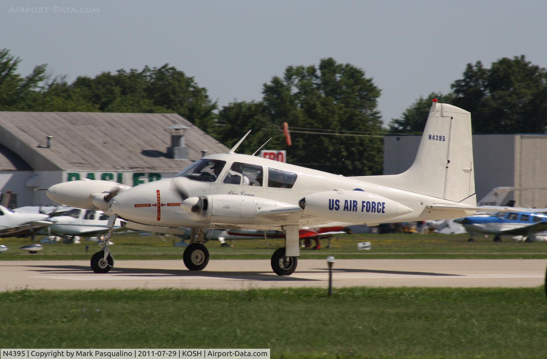N4395, 1958 Cessna U-3A Blue Canoe (310A) C/N 38114, Cessna 310A