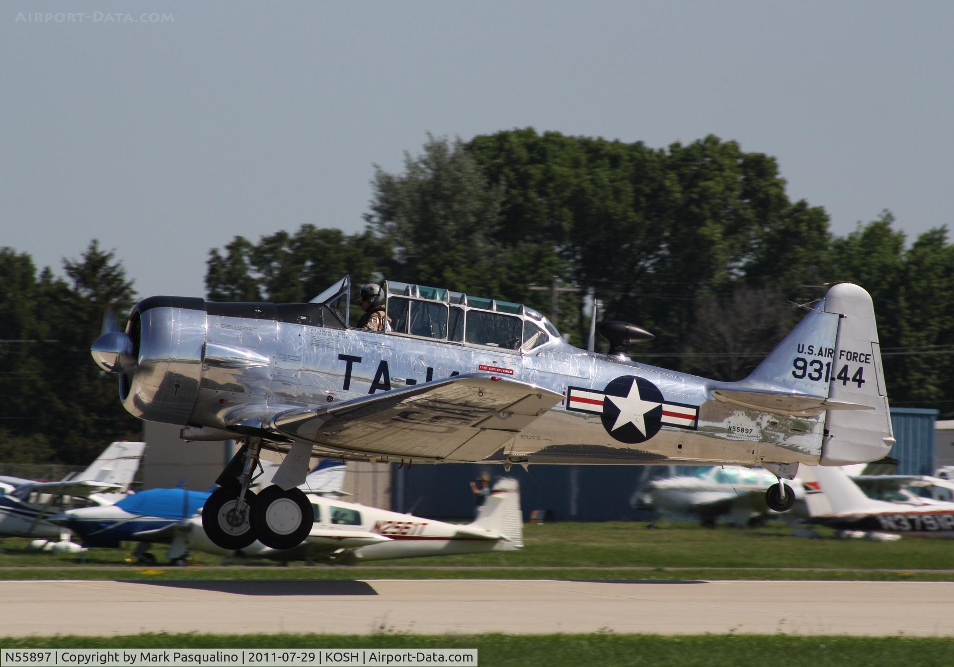 N55897, 1949 North American T-6G Texan C/N 168-248, North American T-6G