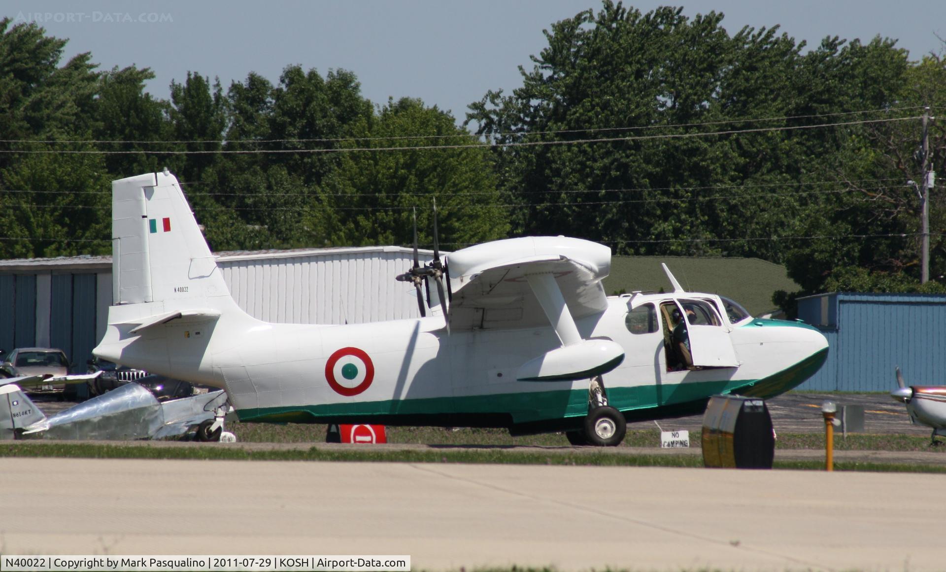 N40022, 1956 Piaggio P.136-L1 C/N 200, Piaggio P.136-L1