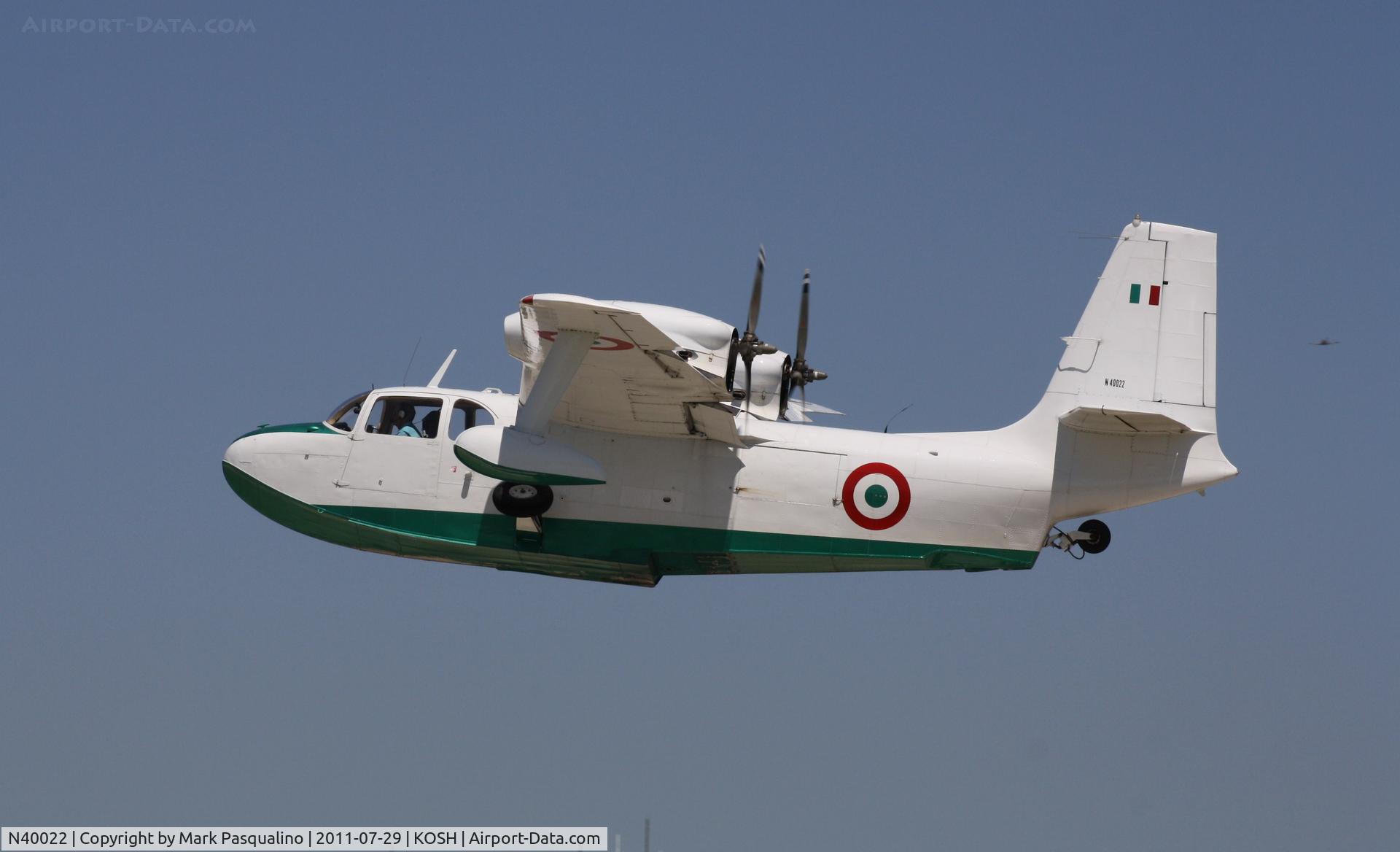 N40022, 1956 Piaggio P.136-L1 C/N 200, Piaggio P.136-L1