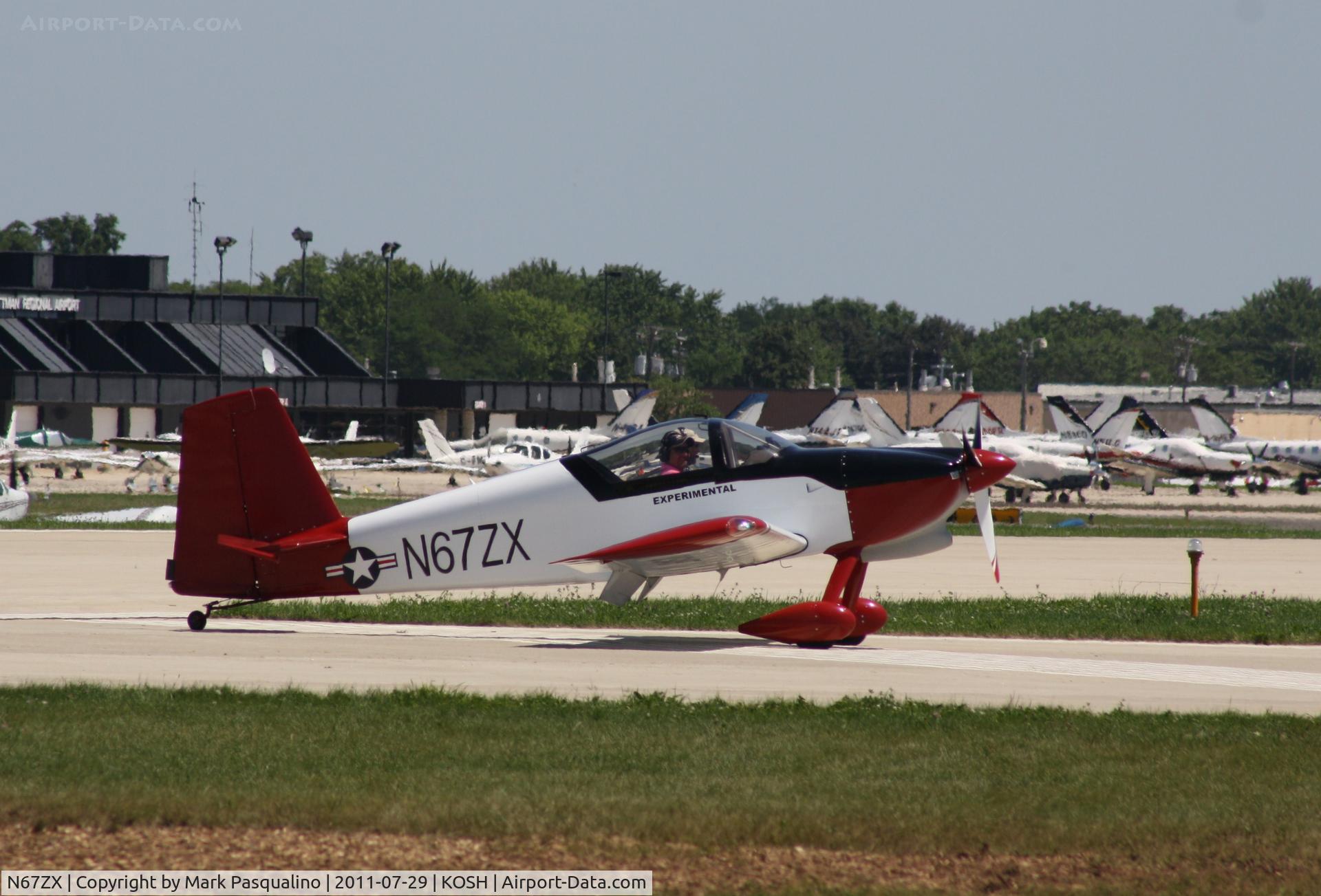 N67ZX, 2007 Vans RV-7 C/N 70416, Vans RV-7