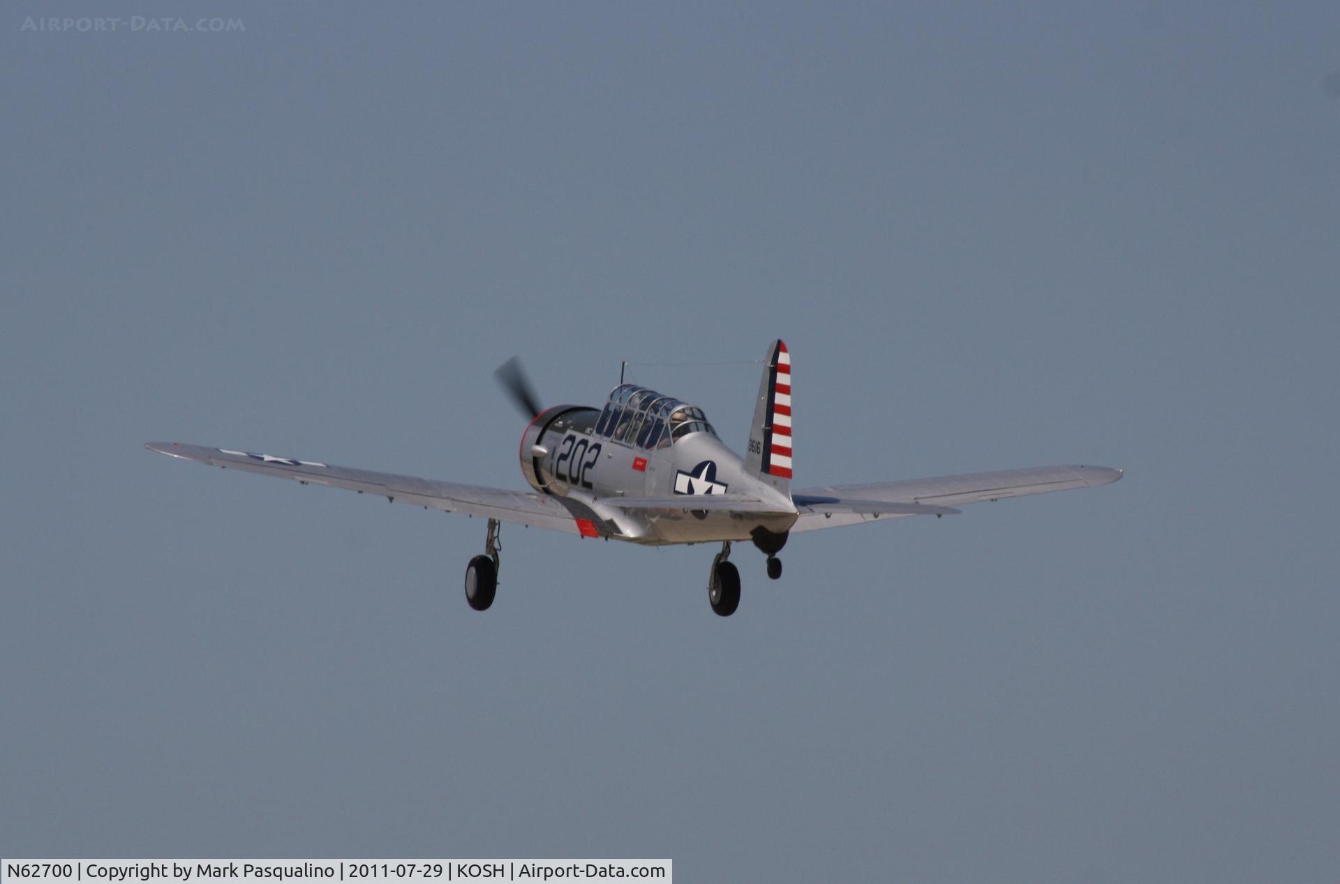 N62700, 1941 Convair BT-13A Valiant C/N 1850, Vultee BT-13A