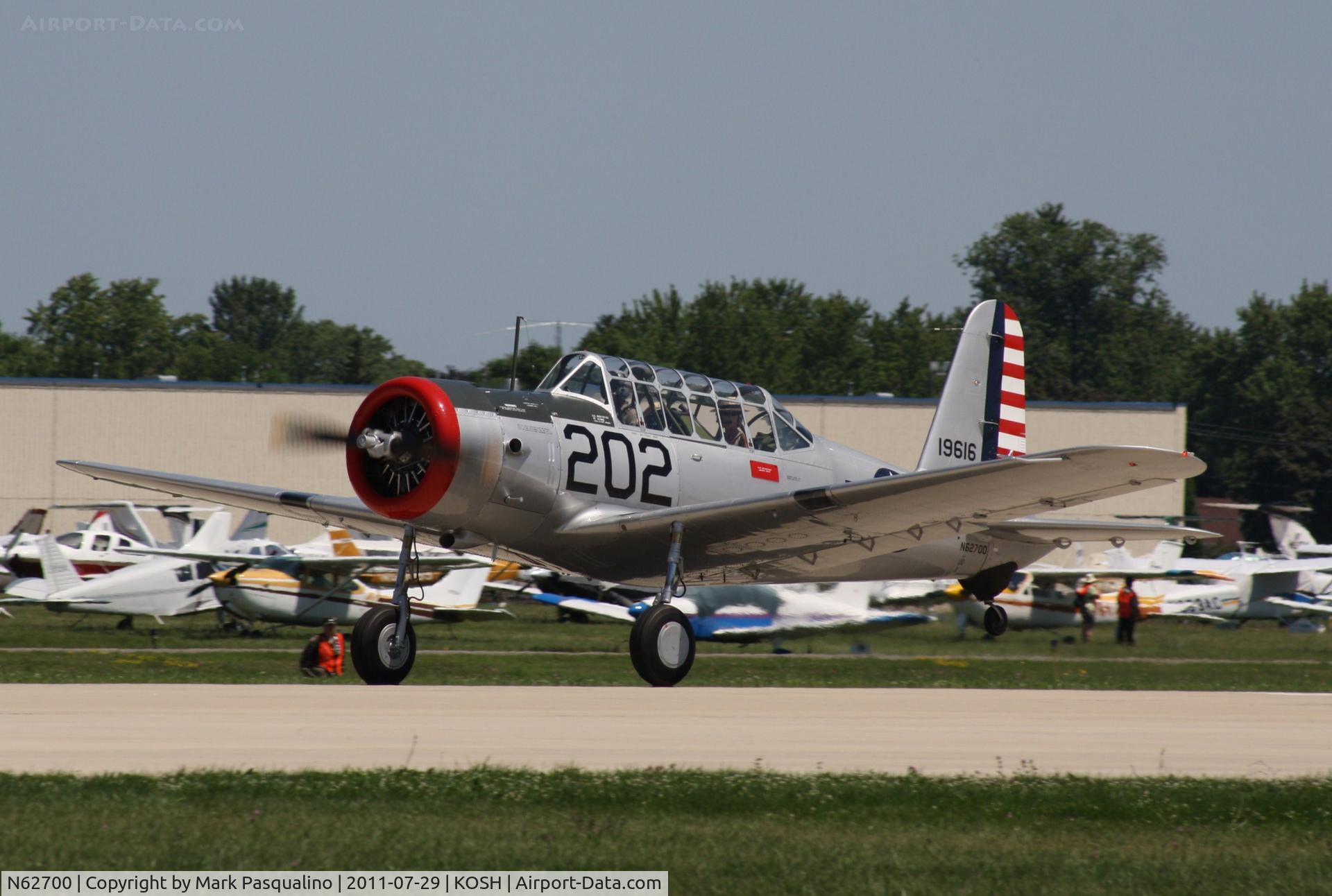 N62700, 1941 Convair BT-13A Valiant C/N 1850, Vultee BT-13A
