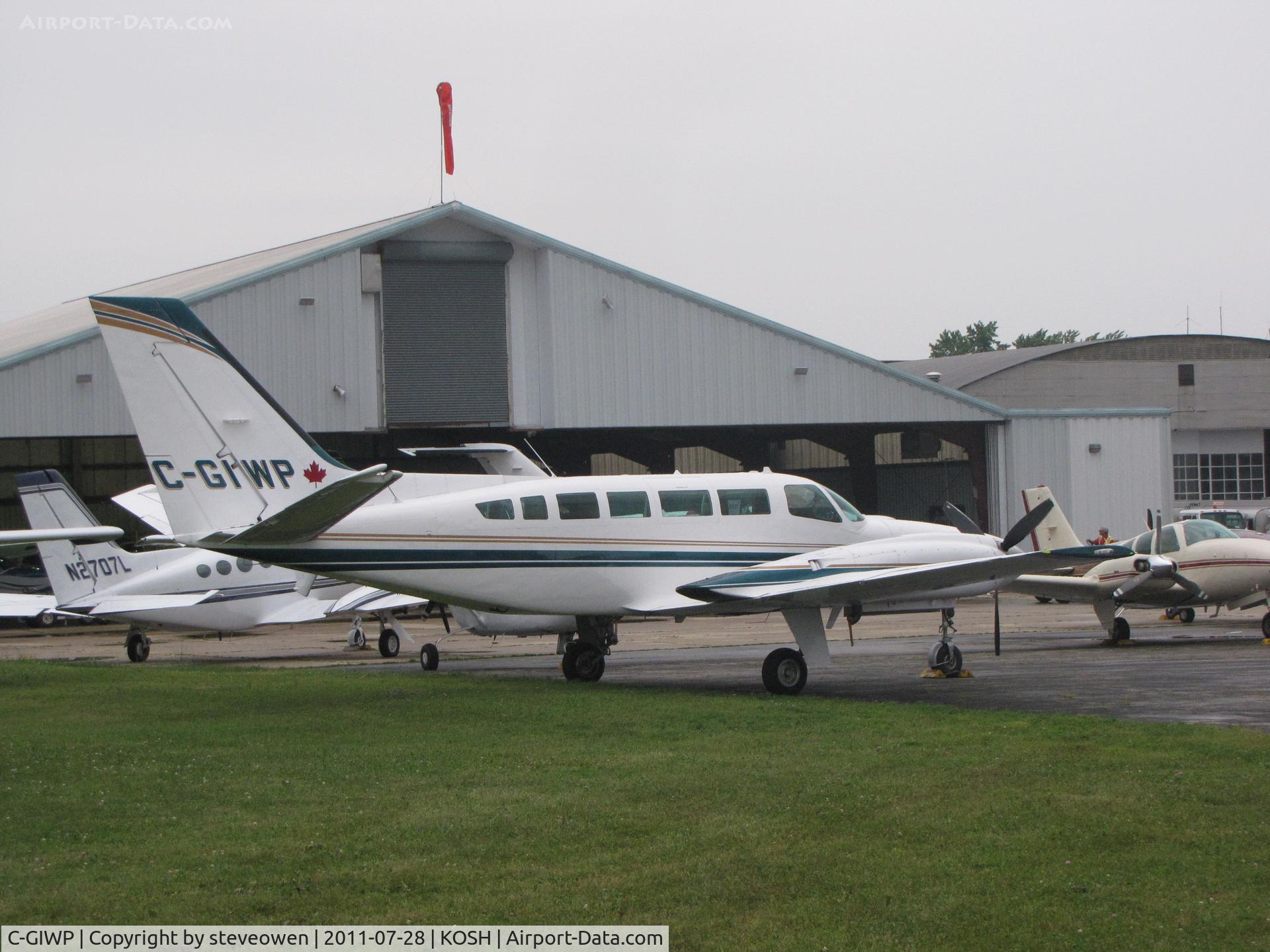 C-GIWP, 1980 Cessna 404 Titan C/N 404-0674, @ Basler FBO Ramp EAA2011