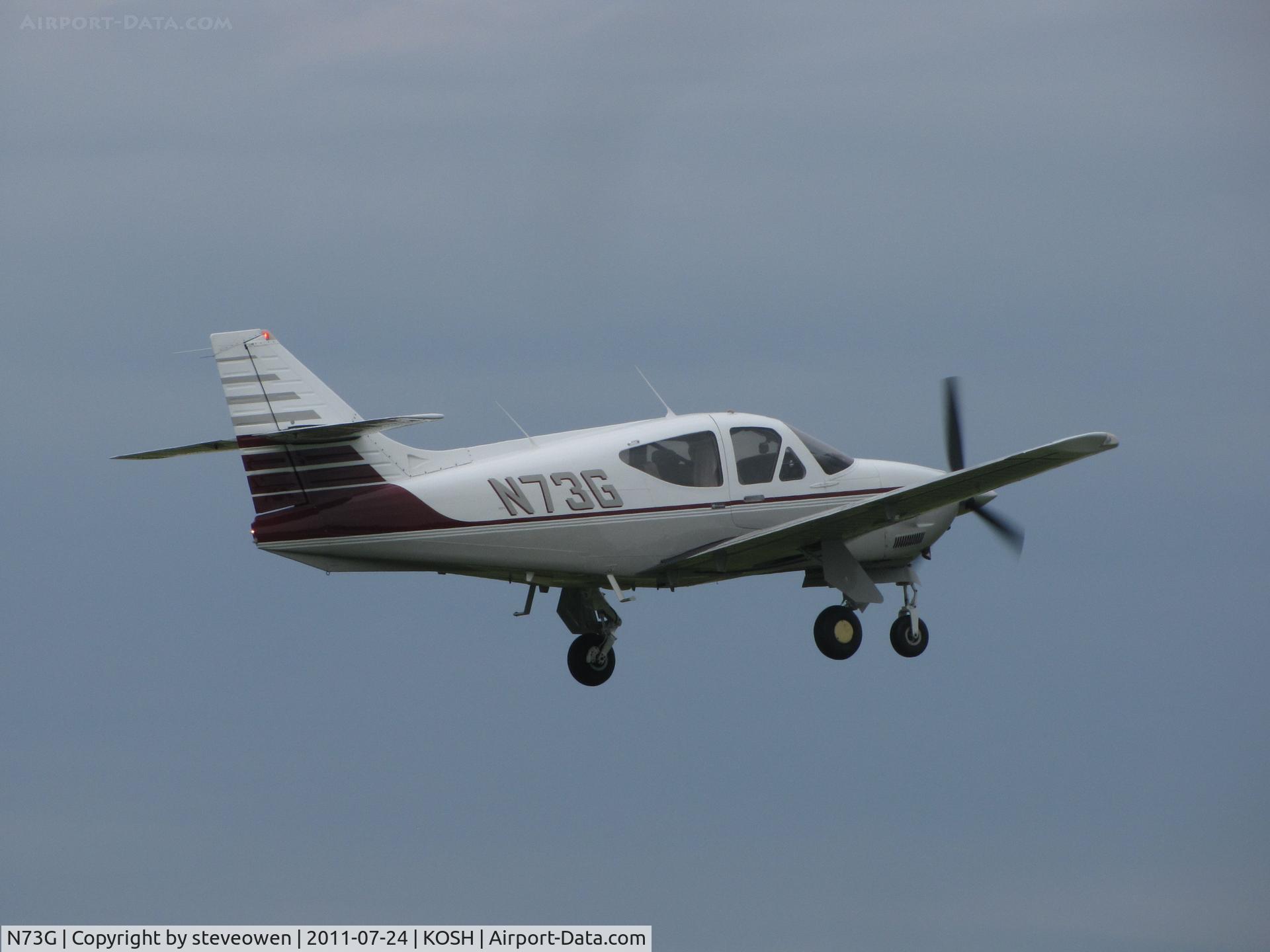 N73G, 1979 Rockwell International 114A Commander C/N 14515, leaving KOSH during EAA2011