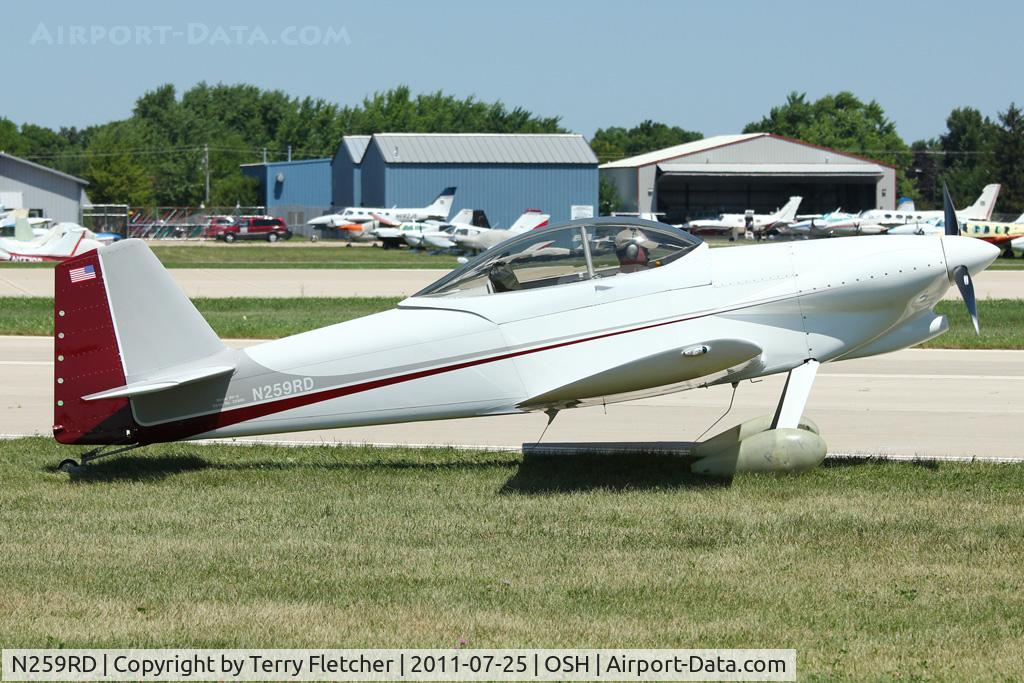 N259RD, 1992 Vans RV-4 C/N 259RD, 1992 Maurer Roger M RV-4, c/n: 259RD at 2011 Oshkosh