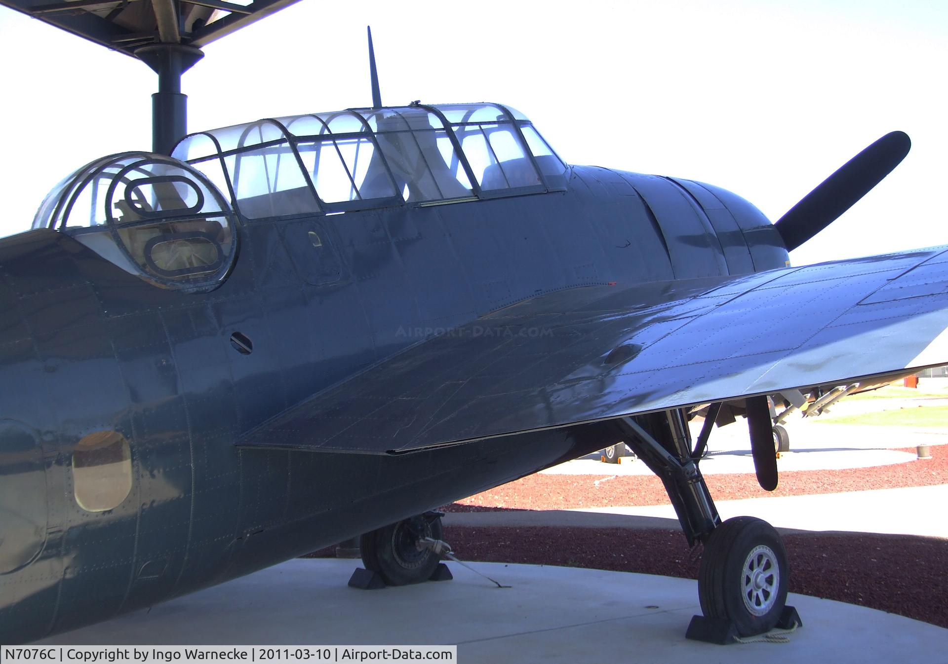 N7076C, 1957 Grumman TBM-3E Avenger C/N 53726, Grumman (General Motors) TBM-3E Avenger at the Flying Leatherneck Aviation Museum, Miramar CA