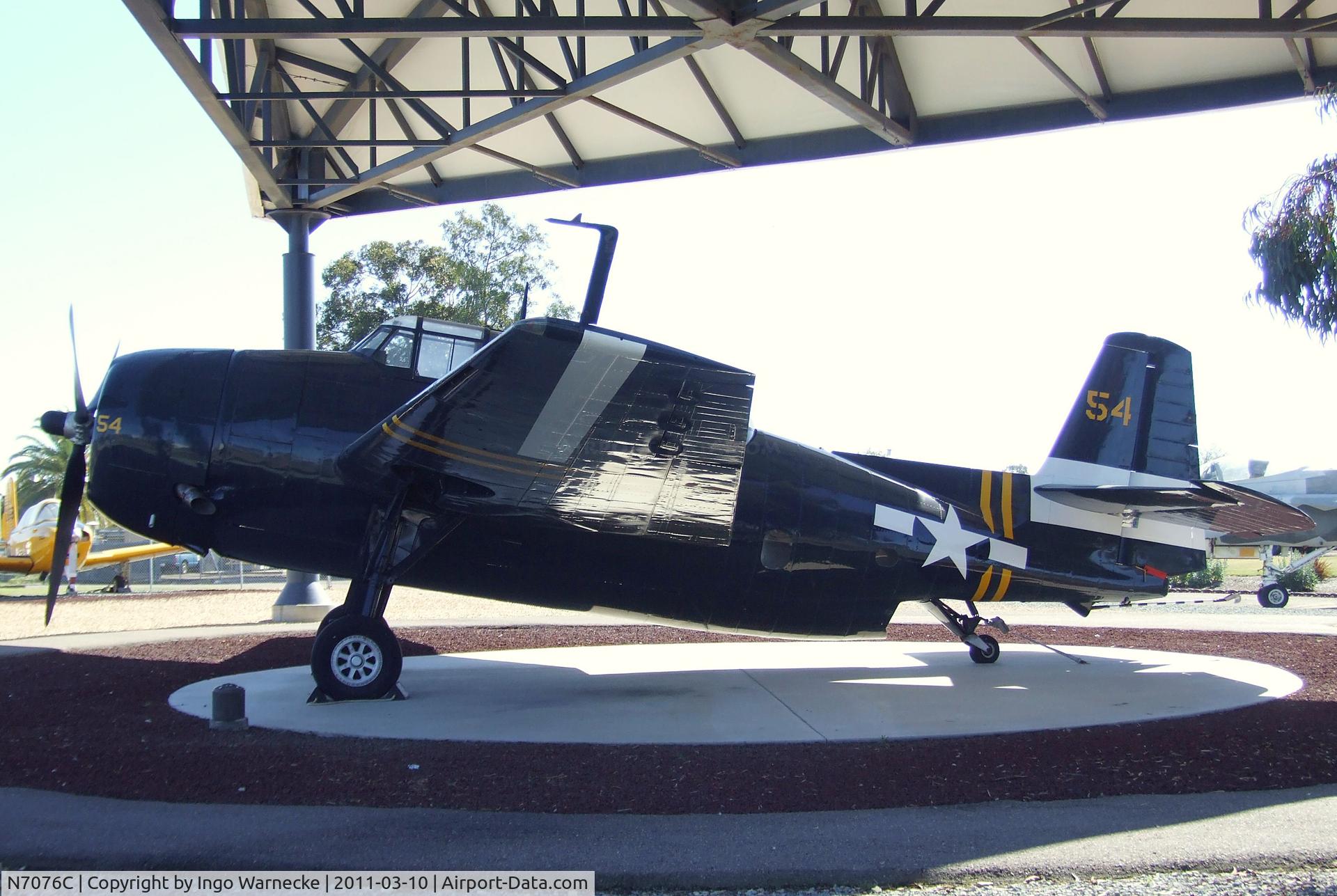 N7076C, 1957 Grumman TBM-3E Avenger C/N 53726, Grumman (General Motors) TBM-3E Avenger at the Flying Leatherneck Aviation Museum, Miramar CA