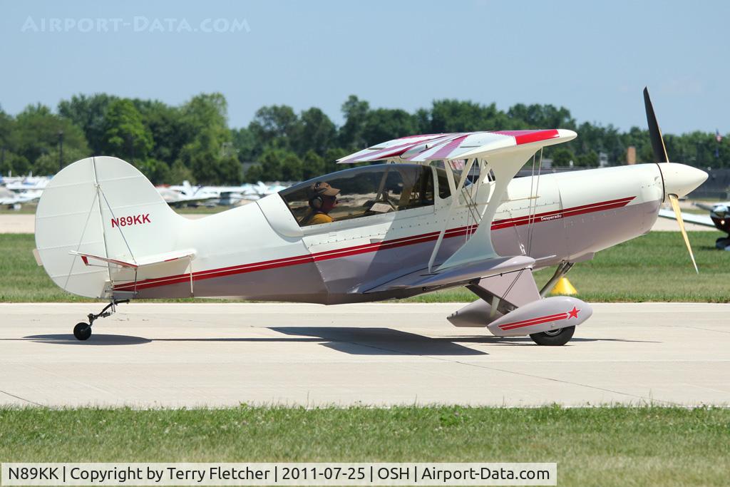 N89KK, 2007 EAA Acro Sport II C/N 001 (N89KK), 2007 Olson Bernie A ACRO SPORT II, c/n: 001 at 2011 Oshkosh
