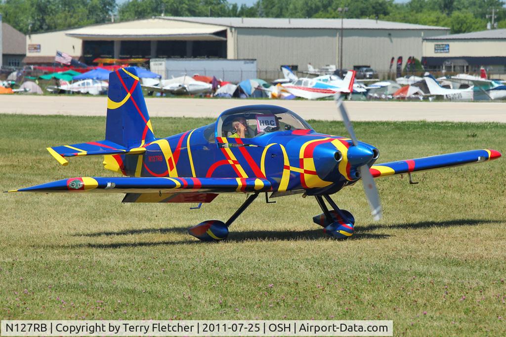 N127RB, Vans RV-7A C/N 72020, Braun Rainer H 's colorful VANS RV-7A, c/n: 72020
at 2011 Oshkosh