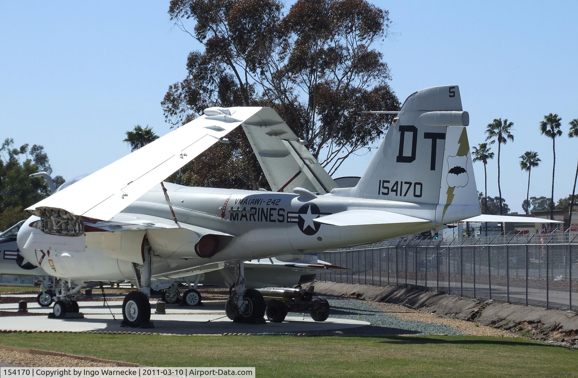 154170, Grumman A-6A Intruder C/N I-305, Grumman A-6A Intruder at the Flying Leatherneck Aviation Museum, Miramar CA