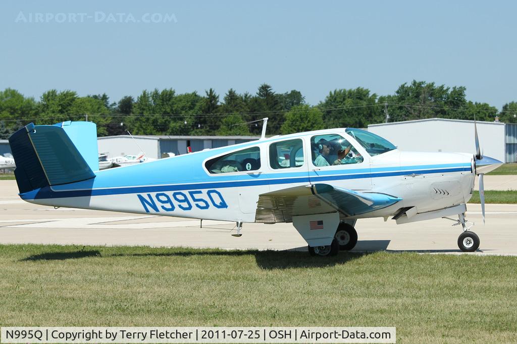 N995Q, 1961 Beech N35 Bonanza C/N D-6816, 1961 Beech N35, c/n: D-6816 at 2011 Oshkosh