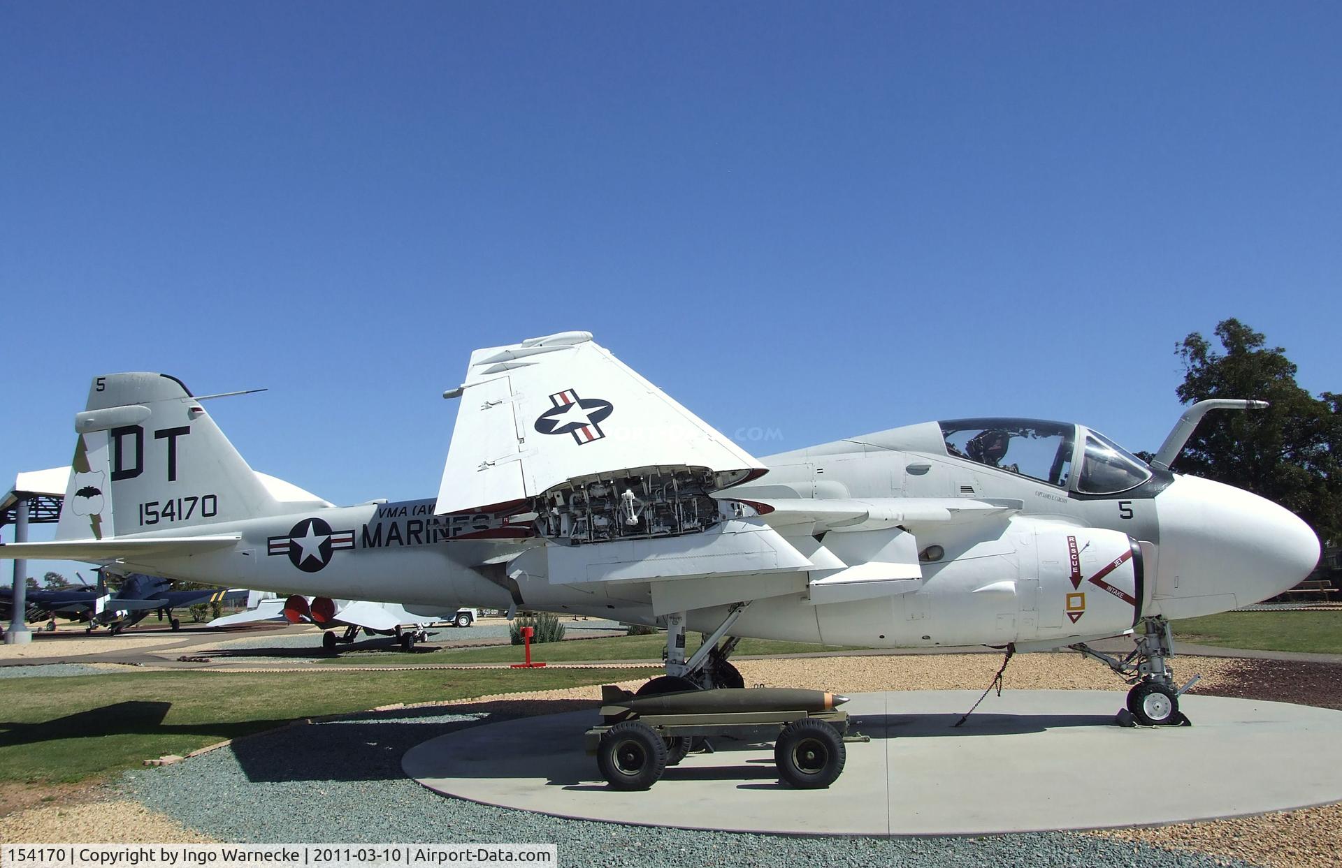 154170, Grumman A-6A Intruder C/N I-305, Grumman A-6A Intruder at the Flying Leatherneck Aviation Museum, Miramar CA