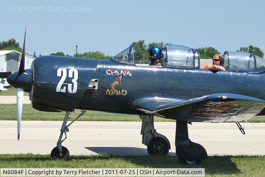 N6084F, 1977 Nanchang CJ-6 C/N 3732023, 1977 Nanchang China CJ-6, c/n: 3732023 at 2011 Oshkosh