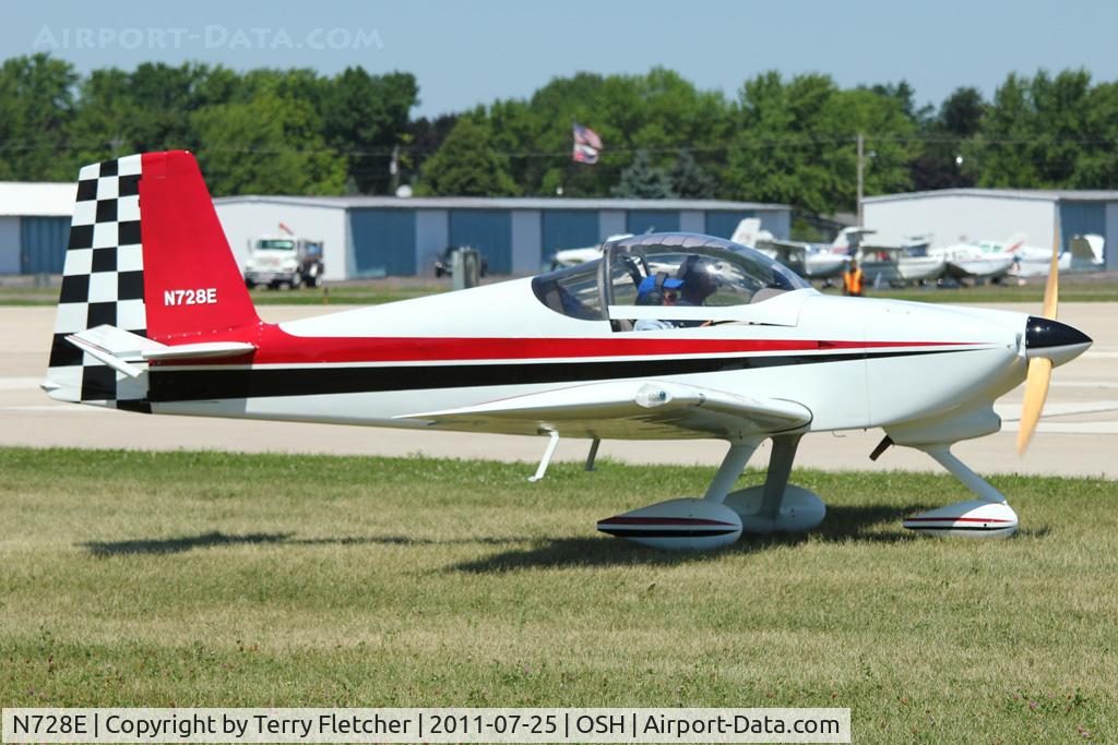 N728E, Vans RV-7A C/N 70932, Pierce Terry E VANS RV-7A, c/n: 70932 at 2011 Oshkosh