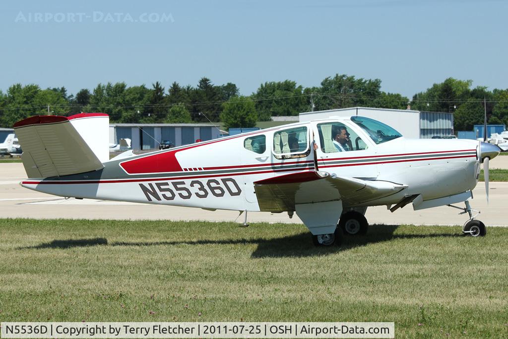 N5536D, 1957 Beech H35 Bonanza C/N D-5086, 1957 Beech H35, c/n: D-5086 at 2011 Oshkosh
