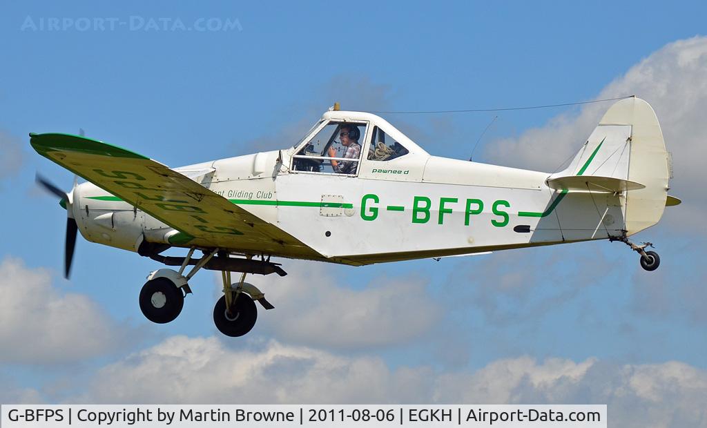 G-BFPS, 1978 Piper PA-25-235 Pawnee C/N 25-7856013, SHOT AT HEADCORN
