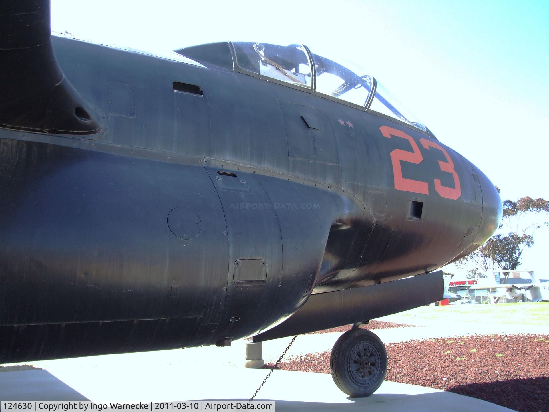124630, Douglas F3D-2 Skyknight C/N 7500, Douglas F3D-2 / F-10B Skyknight at the Flying Leatherneck Aviation Museum, Miramar CA