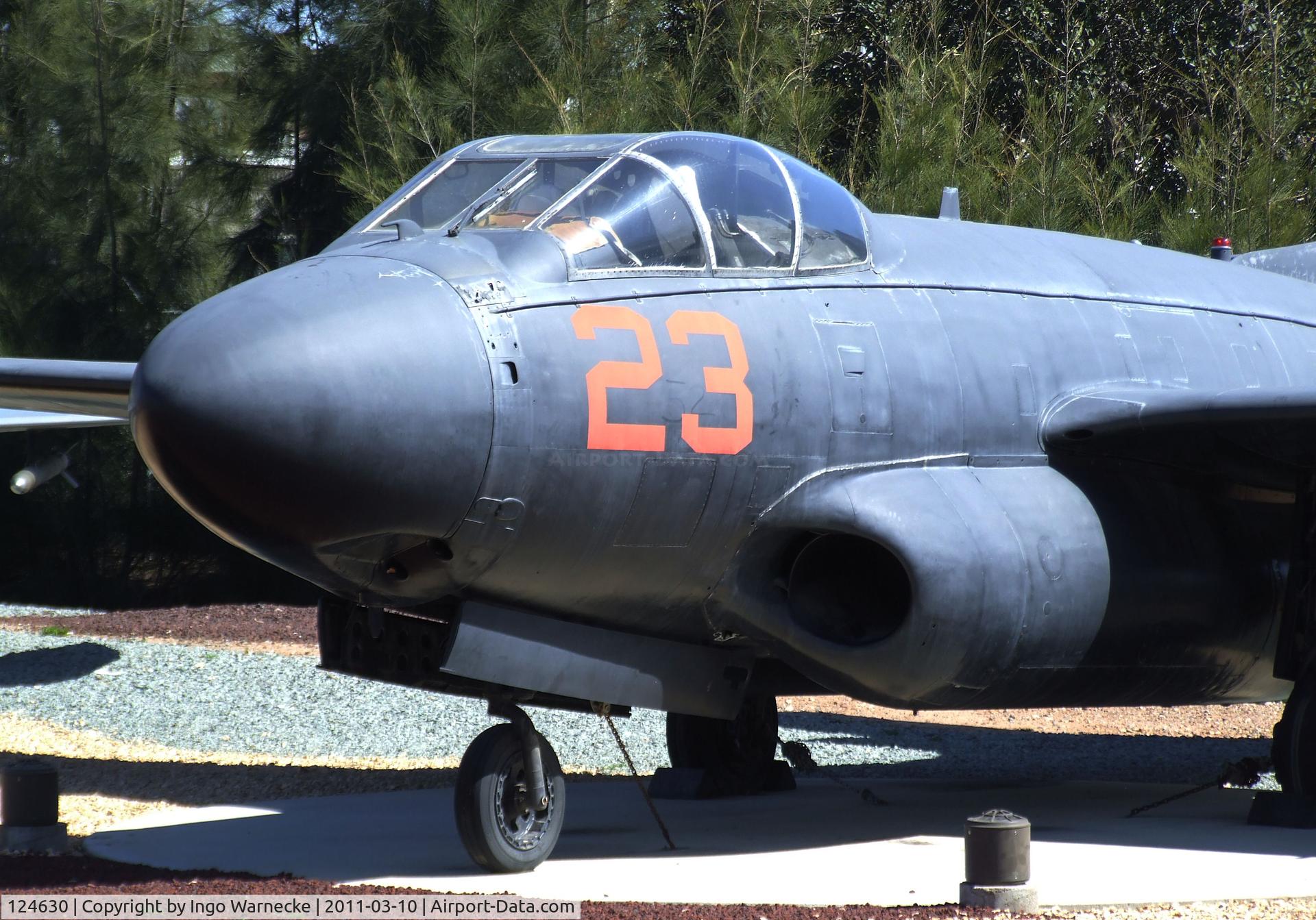 124630, Douglas F3D-2 Skyknight C/N 7500, Douglas F3D-2 / F-10B Skyknight at the Flying Leatherneck Aviation Museum, Miramar CA