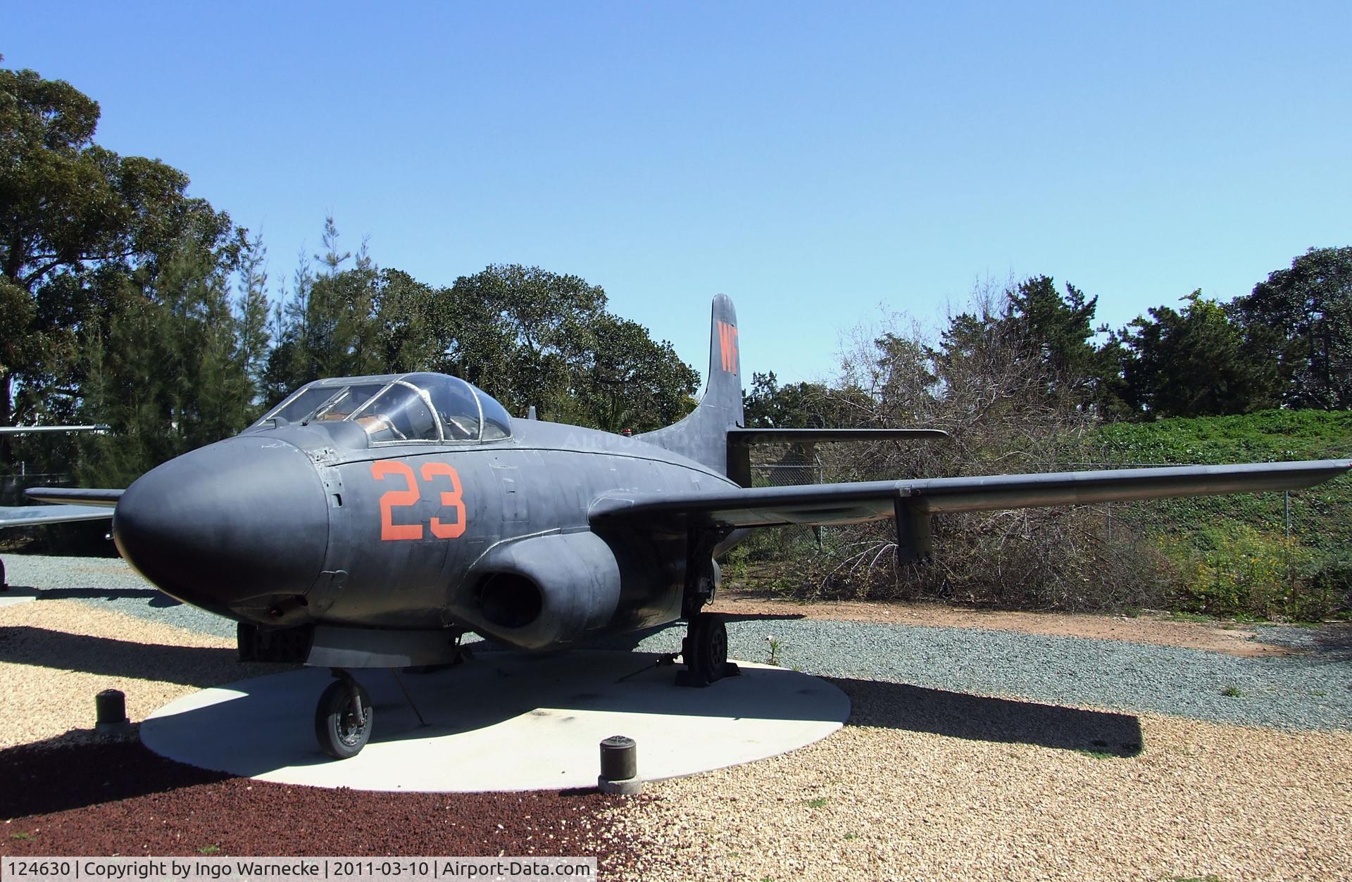124630, Douglas F3D-2 Skyknight C/N 7500, Douglas F3D-2 / F-10B Skyknight at the Flying Leatherneck Aviation Museum, Miramar CA
