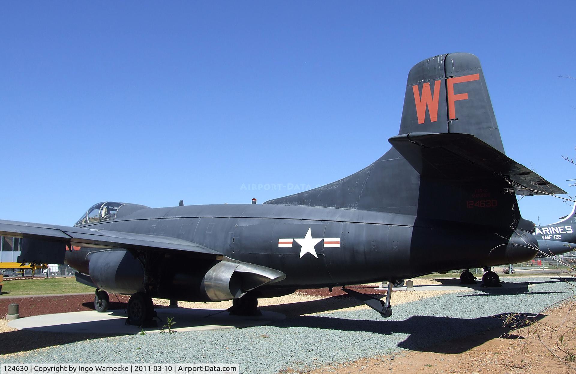 124630, Douglas F3D-2 Skyknight C/N 7500, Douglas F3D-2 / F-10B Skyknight at the Flying Leatherneck Aviation Museum, Miramar CA