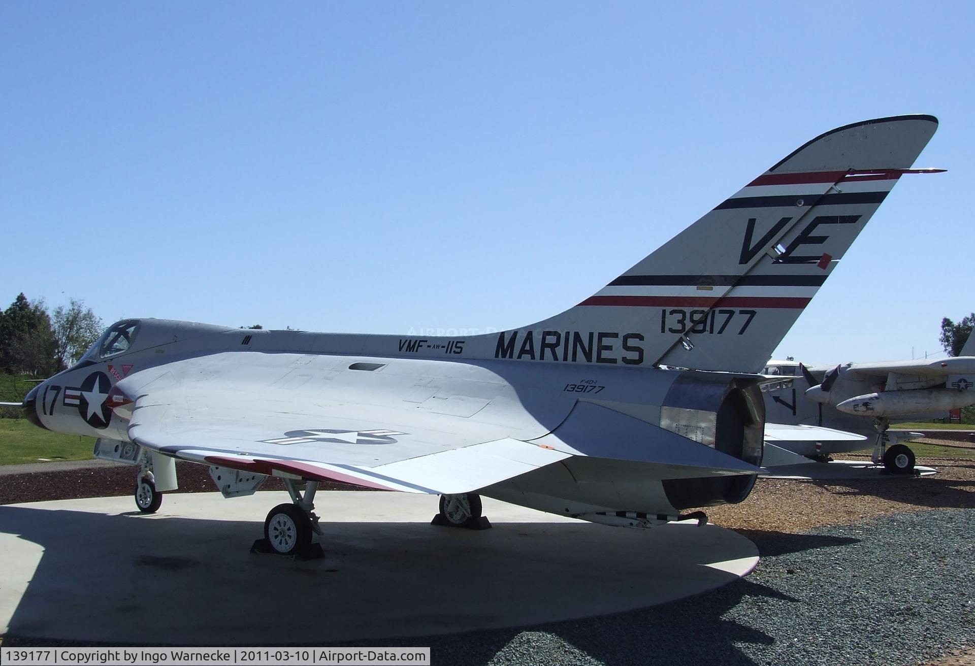 139177, Douglas F-6A Skyray C/N 11251, Douglas F4D-1 / F-6A Skyray at the Flying Leatherneck Aviation Museum, Miramar CA