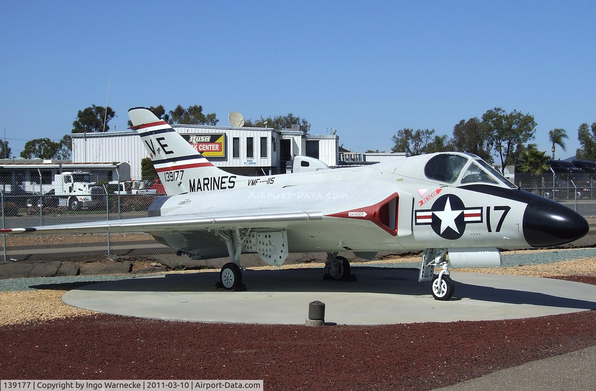 139177, Douglas F-6A Skyray C/N 11251, Douglas F4D-1 / F-6A Skyray at the Flying Leatherneck Aviation Museum, Miramar CA