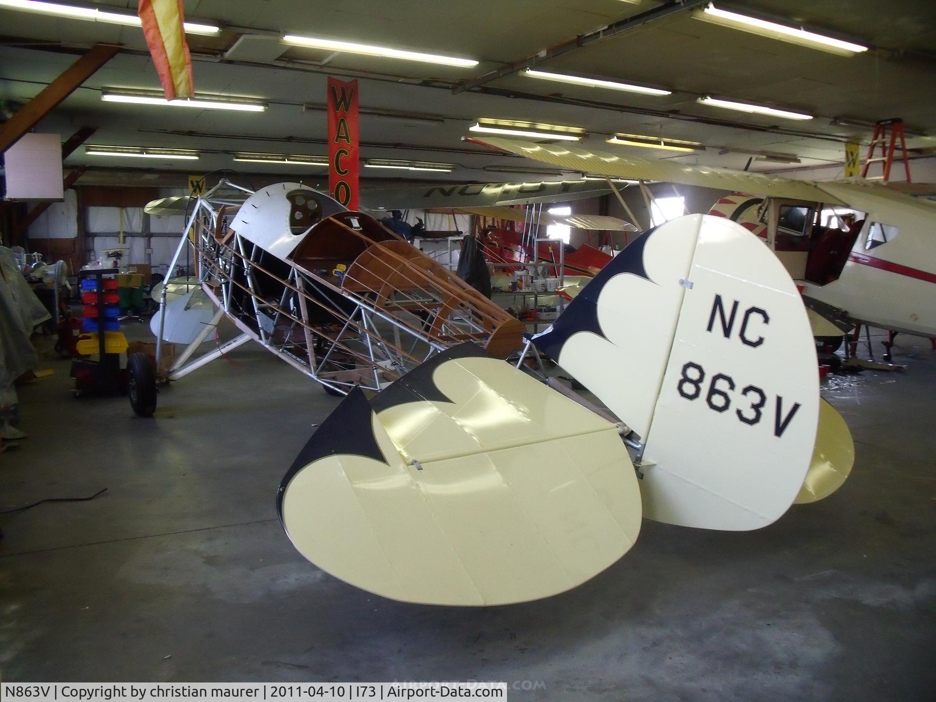 N863V, 1930 Waco RNF C/N 3278, waco