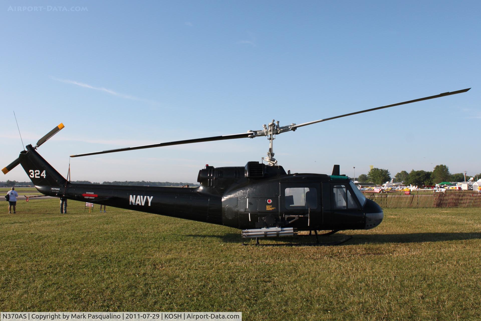 N370AS, Bell UH-1B Iroquois C/N 984, Bell UH-1B