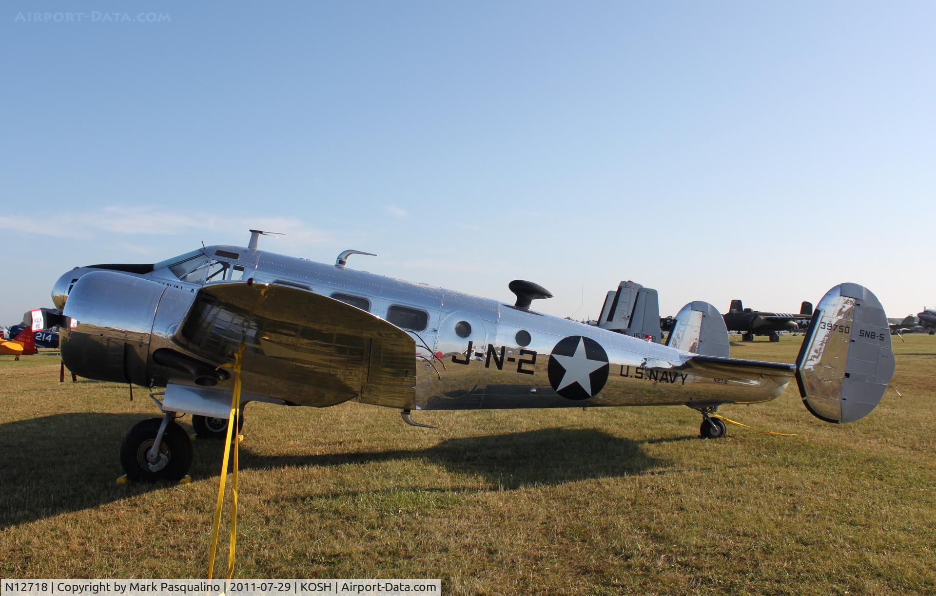 N12718, 1942 Beech UC-45J Expeditor C/N 39750, Beech UC-45J