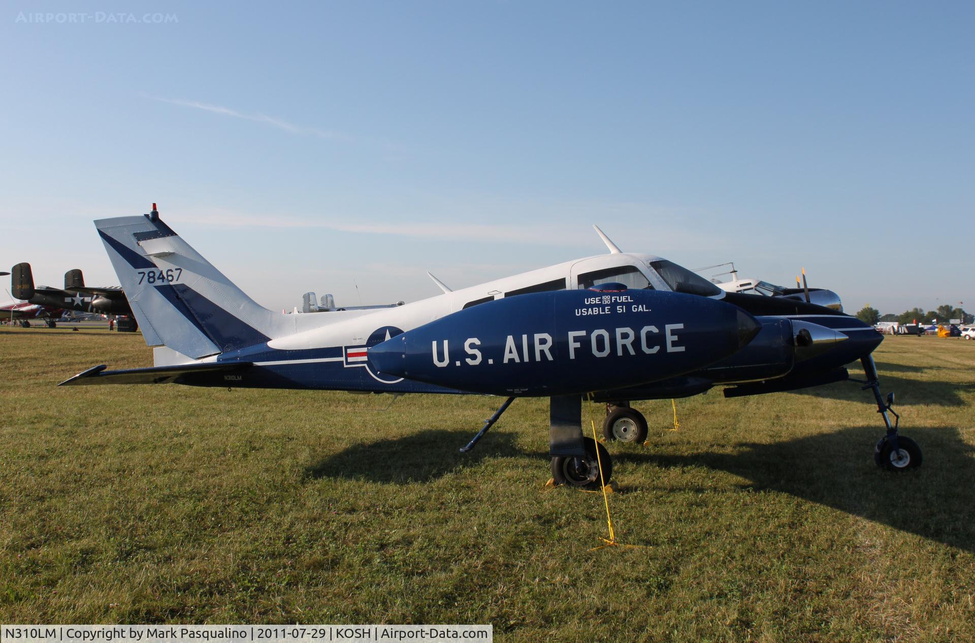 N310LM, 1960 Cessna 310D C/N 39086, Cessna 310D