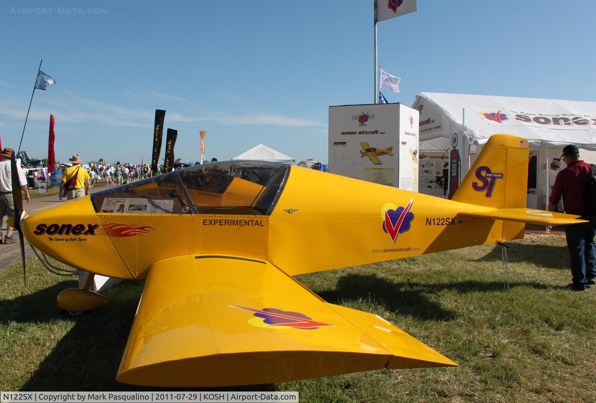 N122SX, Sonex Sonex ST C/N 0007, Sonex ST