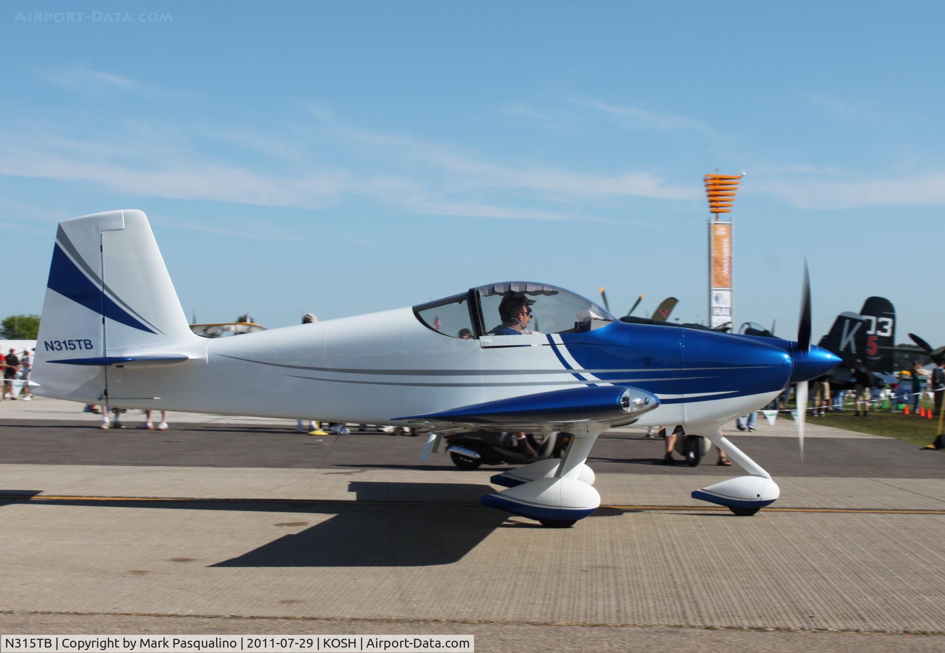 N315TB, Vans RV-7A C/N 70582, Vans RV-7A