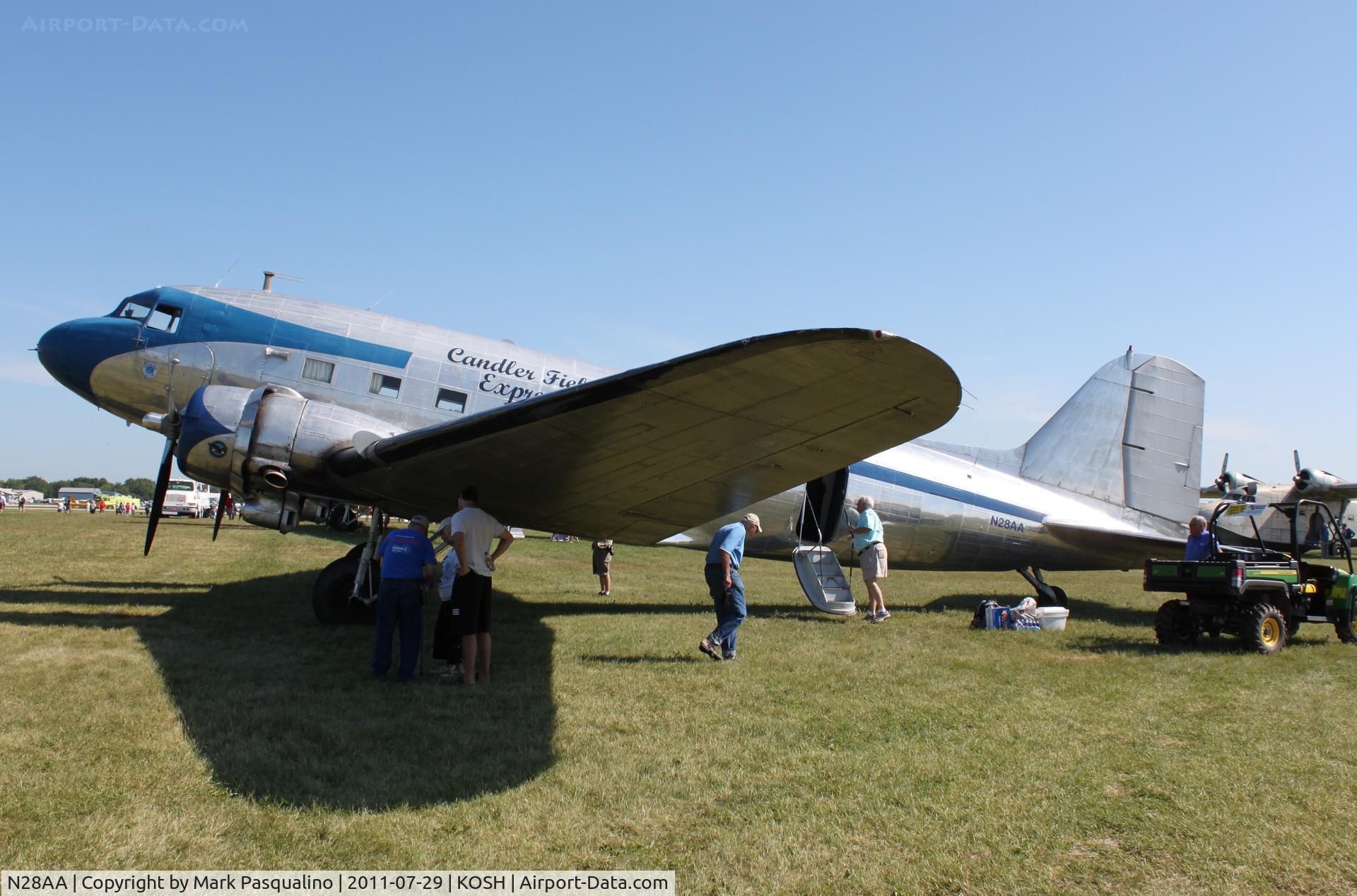 N28AA, 1940 Douglas DC-3A C/N 2239, Douglas DC3A