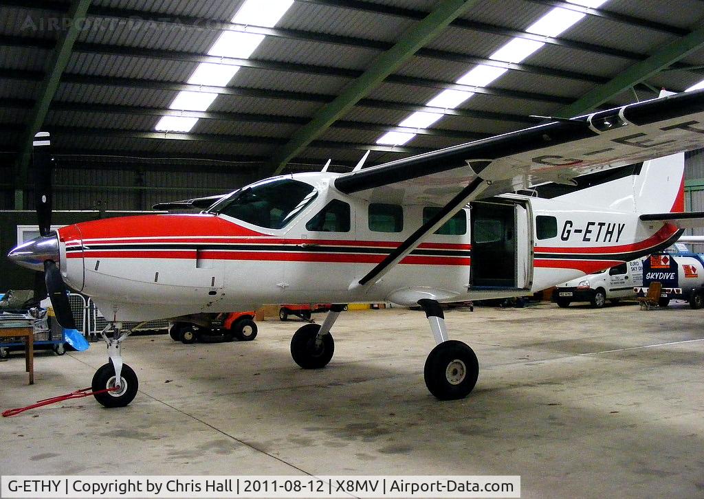 G-ETHY, 1998 Cessna 208 Caravan I C/N 20800293, at Movenis Airfield Co.Antrim, Northern Ireland