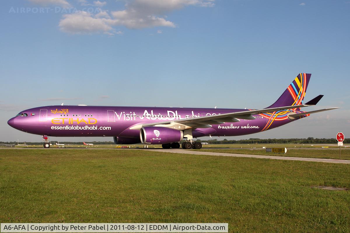 A6-AFA, 2009 Airbus A330-343X C/N 1071, Etihad